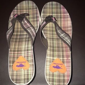 Plaid Rocket Dog Sandals